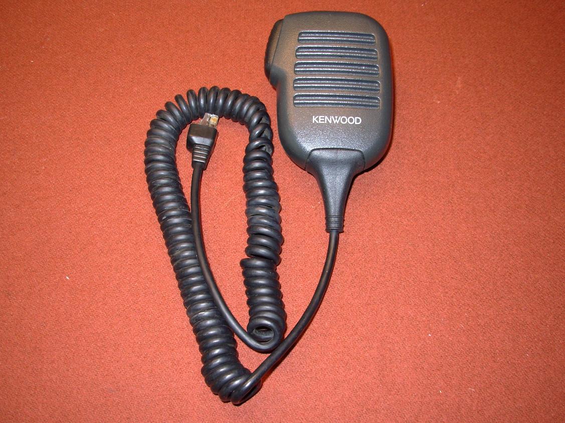 Klein Titan EXTREME NOISE Noir Boom Mic for Kenwood TK et NEXEDGE radios 